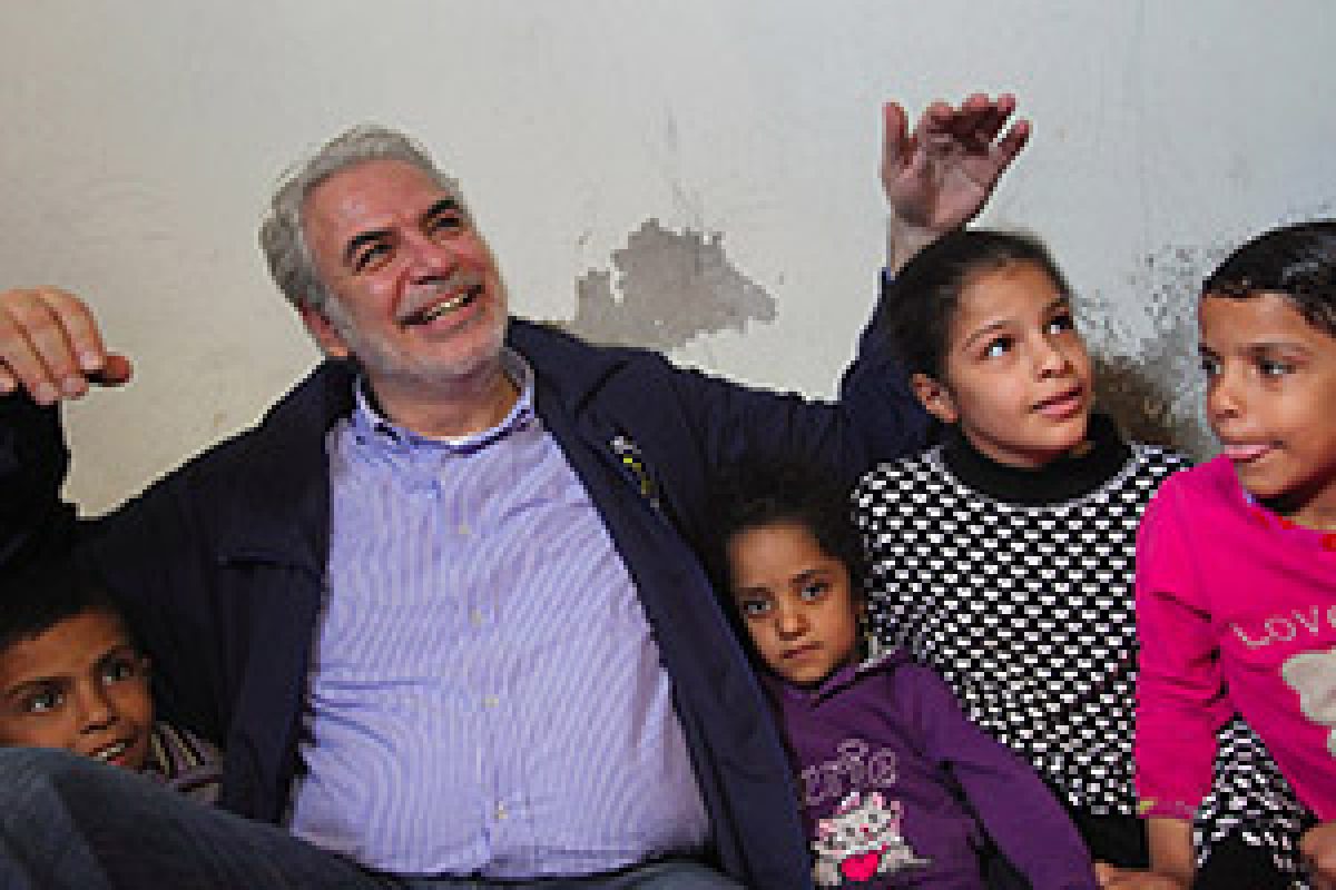 EU Commissioner for Humanitarian Aid and Crisis Management Visits ICMC-run Project in Jordan