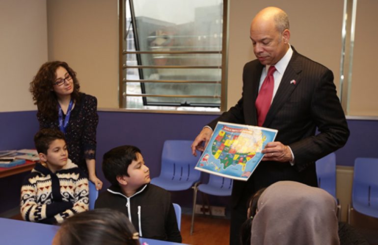 US Secretary of Homeland Security Visits the ICMC Resettlement Support Center in Istanbul
