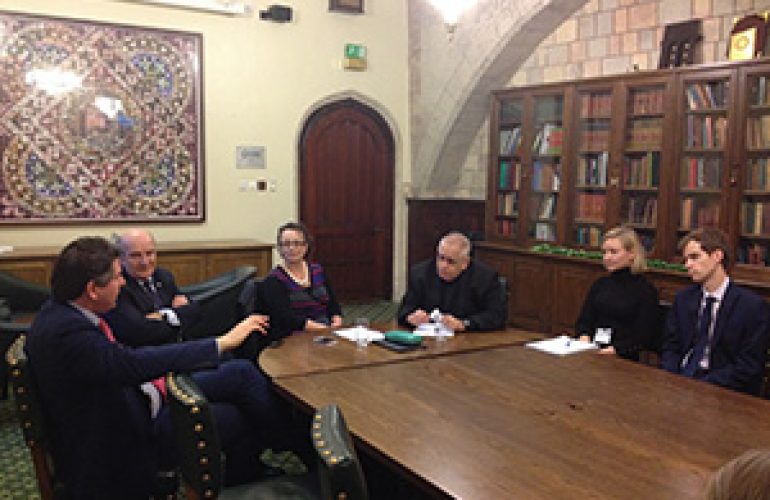 ICMC Secretary General Shares His Advent Reflection With UK Parliament
