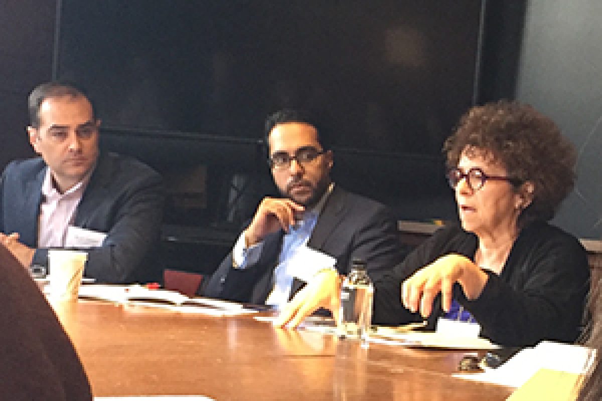 ICMC's Jane Bloom Gives Talk on Politicization of Migration at Princeton University