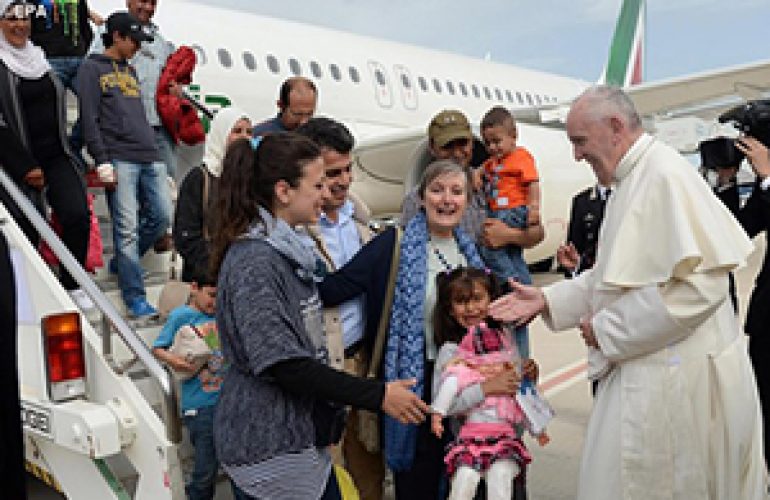 The Vatican Welcomes Three New Syrian Refugee Families