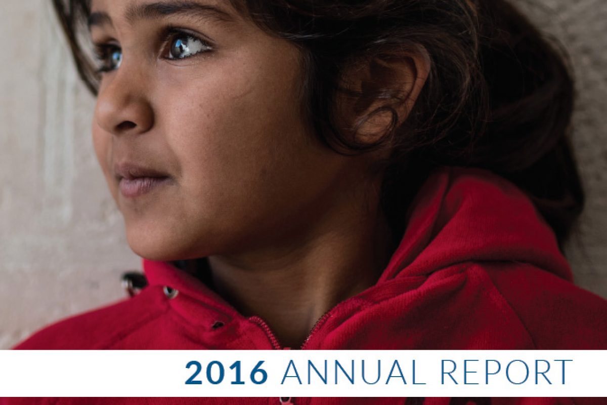 ICMC Releases Its 2016 Annual Report