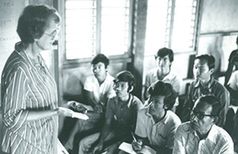 Marylin, ICMC English Teacher in the Philippines, Helped Refugees Start Anew in the 1980s