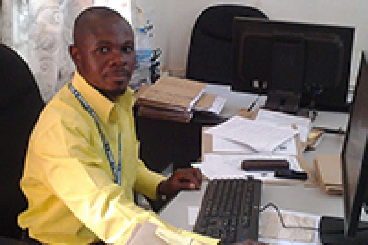 Ransome Nettey, ICMC Deployee, in Tanzania