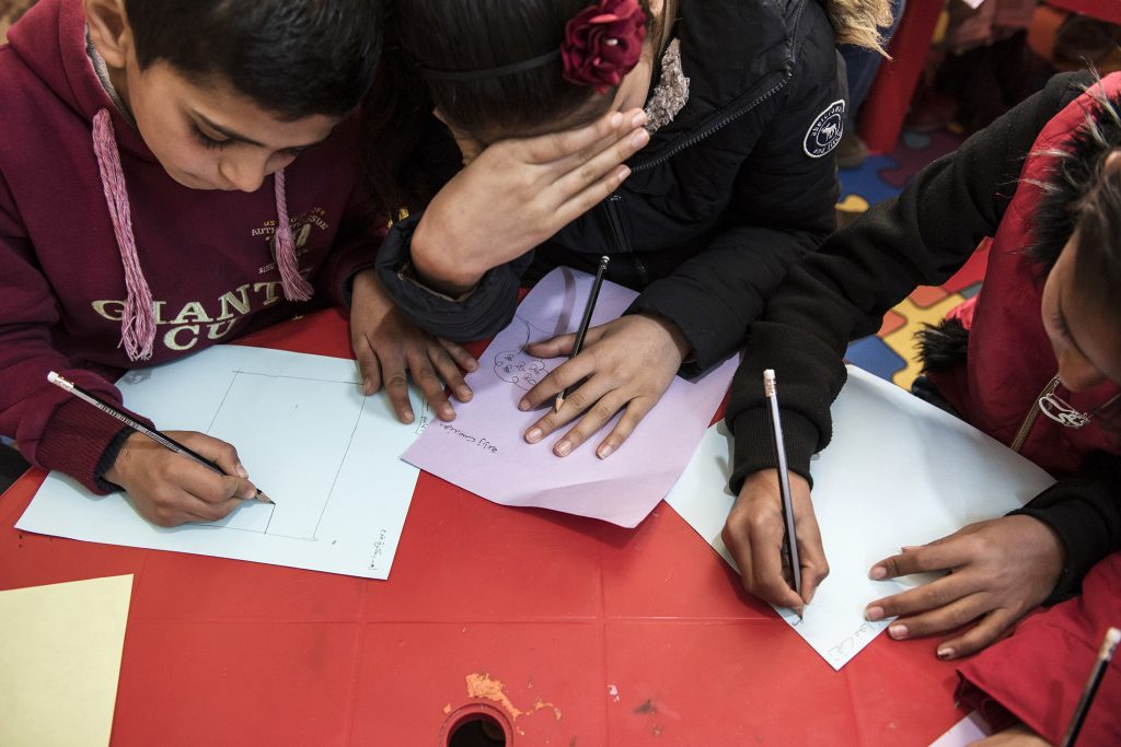 refugee children