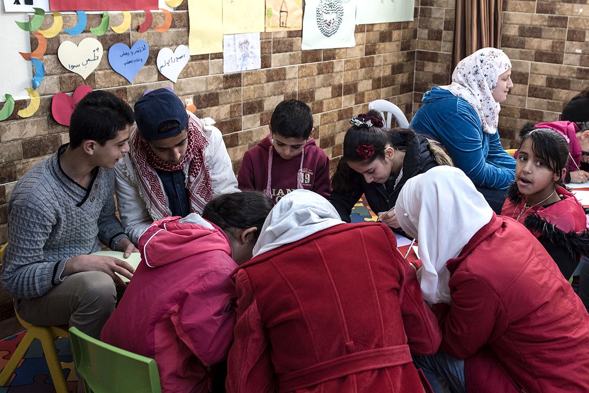 Child Friendly Space for refugees