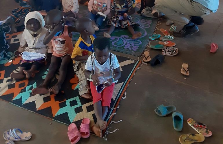 Children Displaced by Violence in Burkina Faso Find a Safe Place at ICMC-Supported Center 1