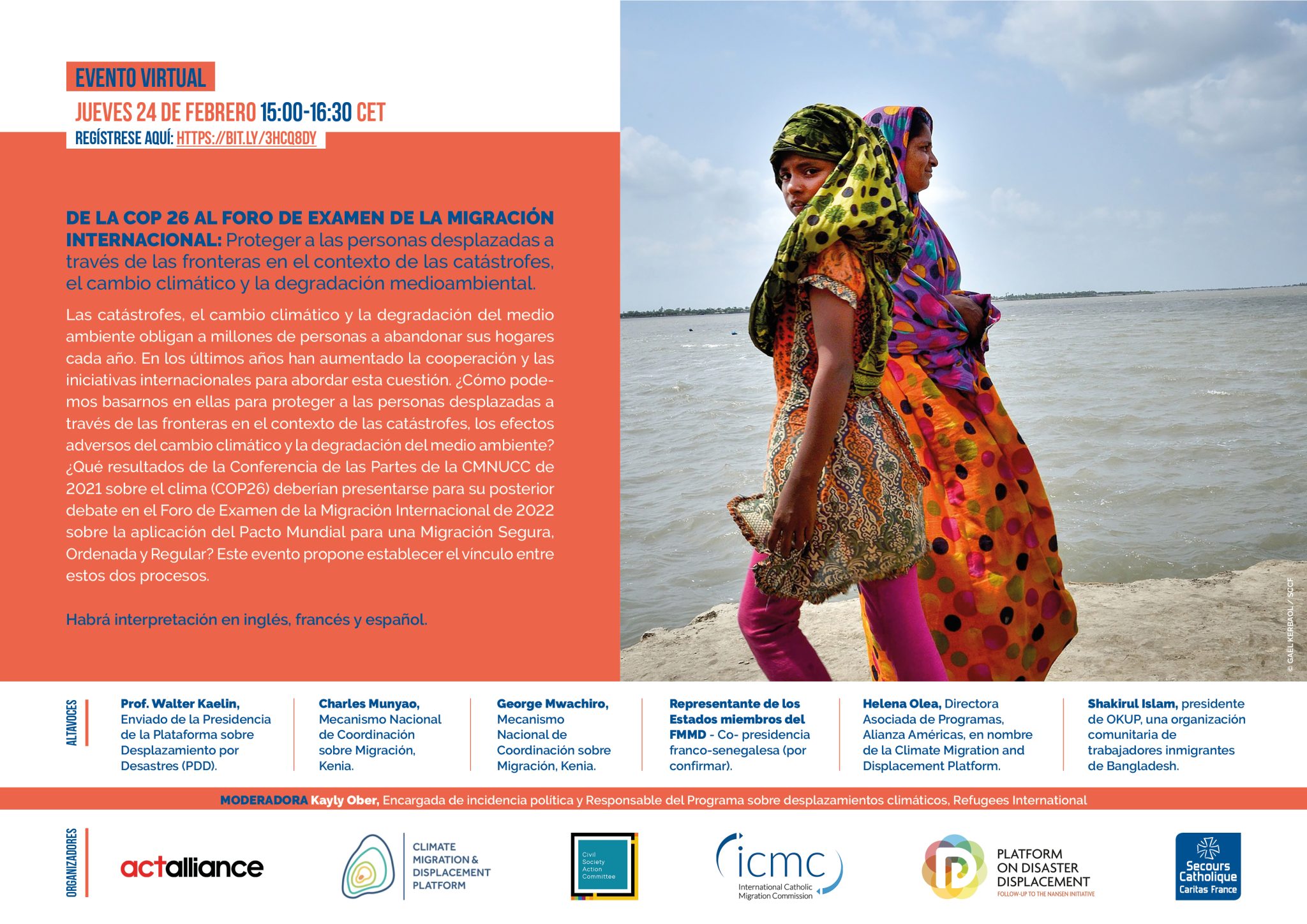 The Road From COP26 to the International Migration Review Forum The
