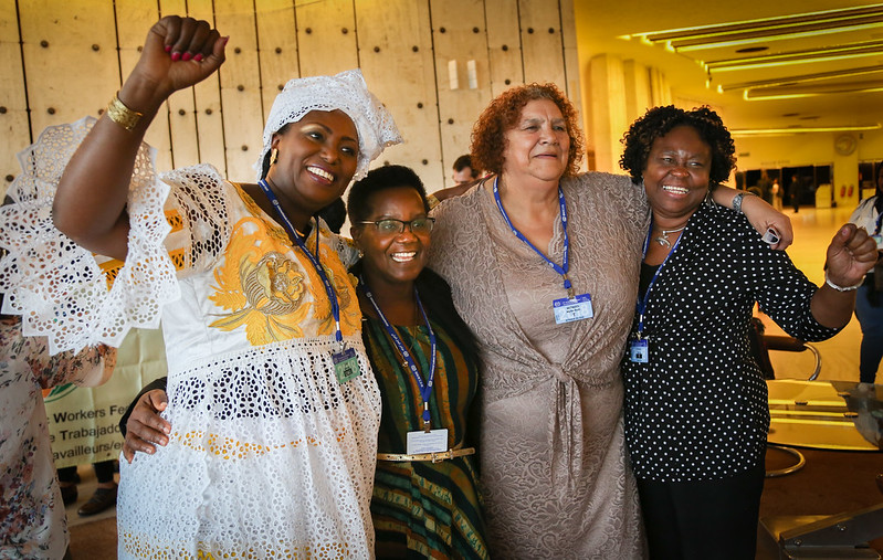 IDWFED delegation at the 107th International Labour Conference