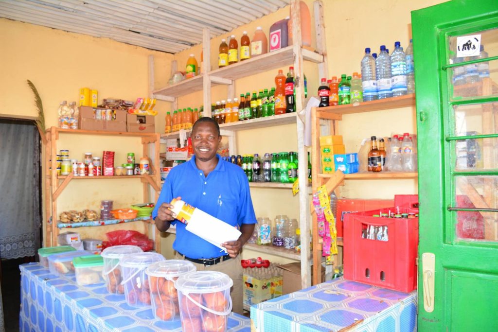 Kolping small loan recipient in Benin