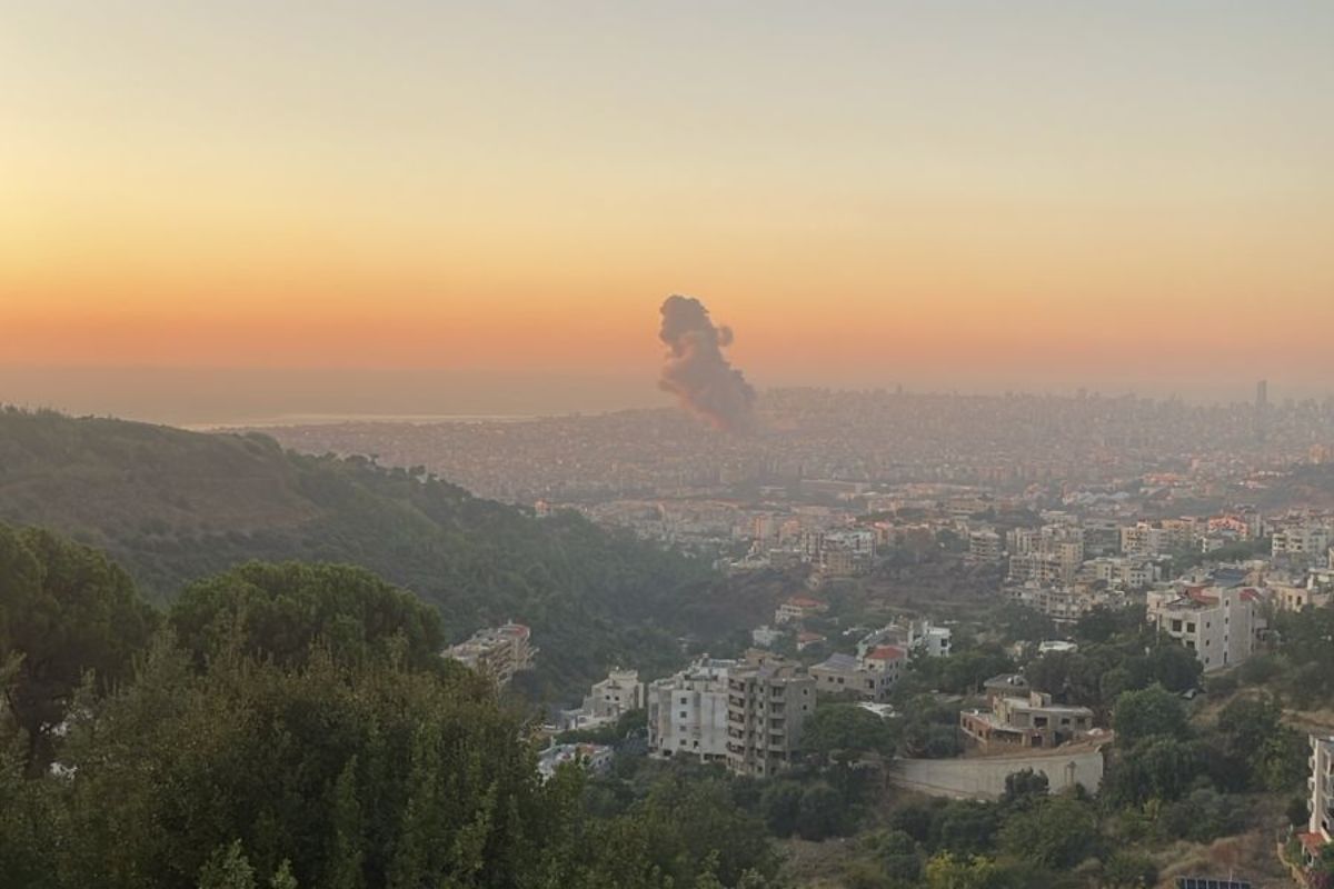 Explosion in Beirut