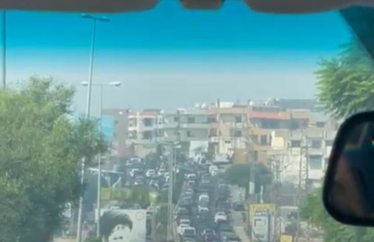 People fleeing South Lebanon
