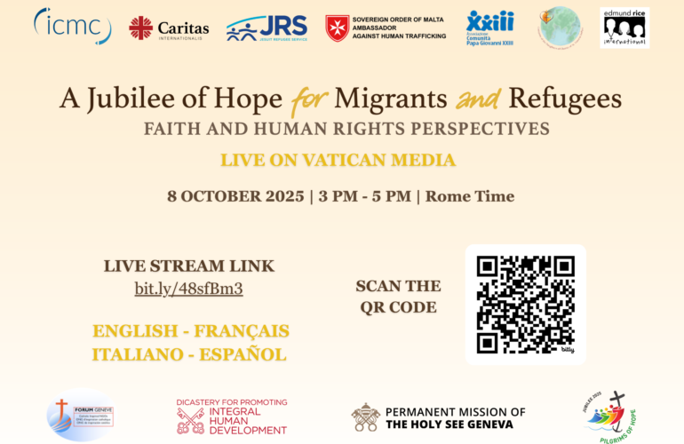 A Jubilee of Hope for Migrants and Refugees: Faith and Human Rights Perspectives 