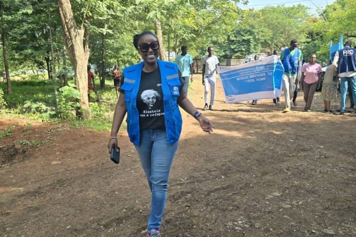 Maureen Muthoni Gachiri was an ICMC deployee for 8 years, supporting UNCHR field operations in Sudan, Niger, Rwanda, and Ethiopia. Photo: Muthoni on deployment in Ethiopia © Maureen Muthoni Gachiri