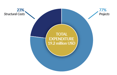 ICMC expenditure 2025, chart